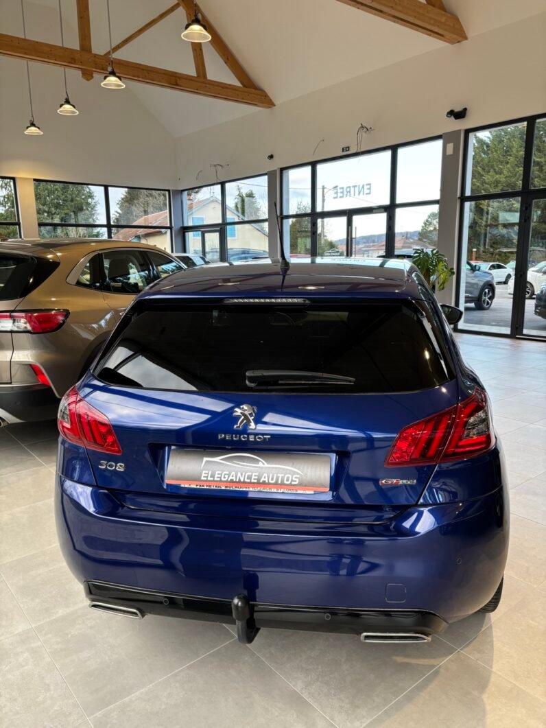 
								308 GT LINE 1,2l thp 130cv eat8 plein									