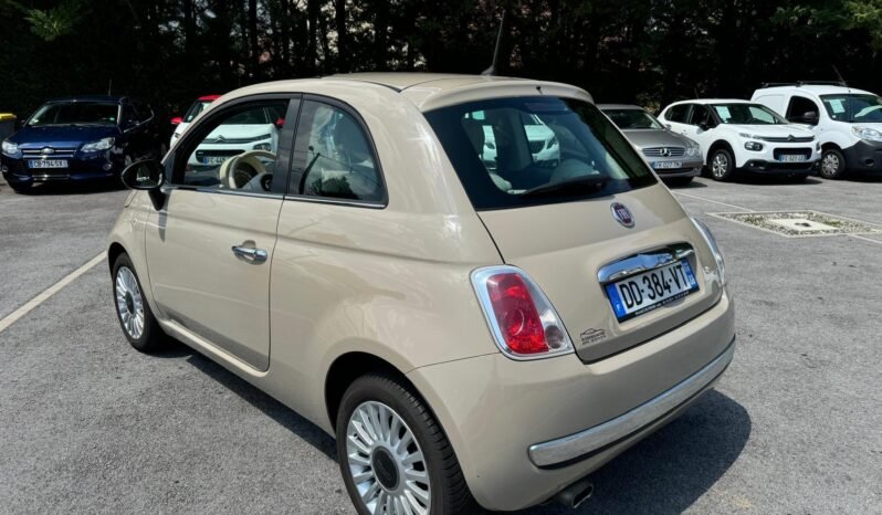 
								Fiat 500 1,2l mpi 70cv plein									