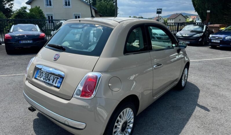 
								Fiat 500 1,2l mpi 70cv plein									