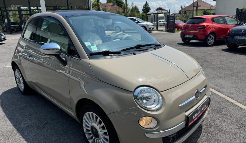 
								Fiat 500 1,2l mpi 70cv plein									