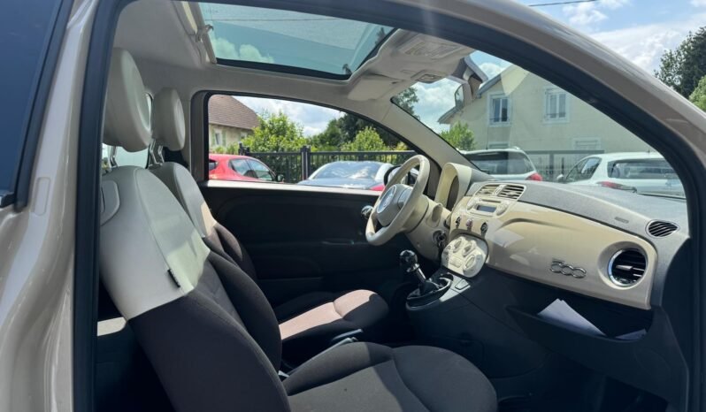 
								Fiat 500 1,2l mpi 70cv plein									